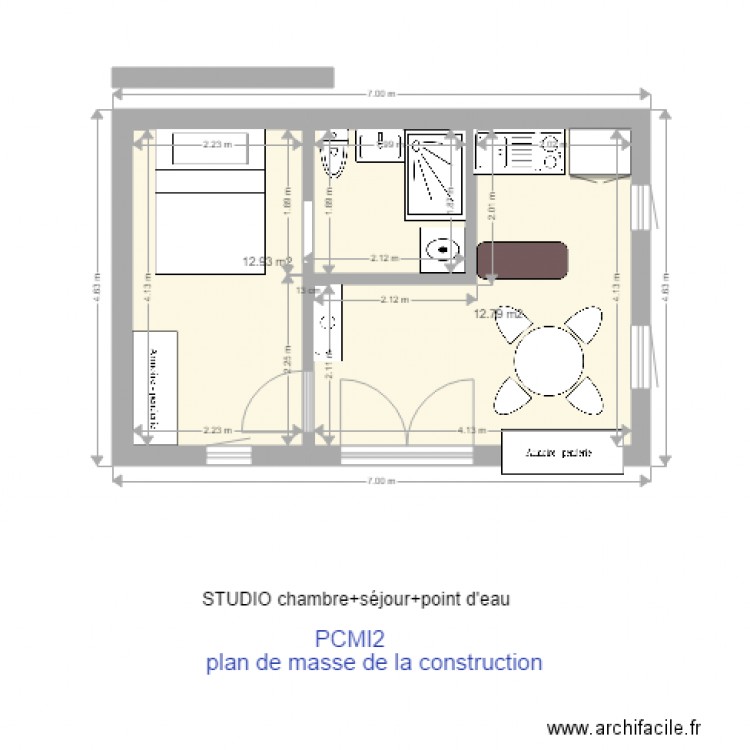 studio ARREST 3. Plan de 0 pièce et 0 m2