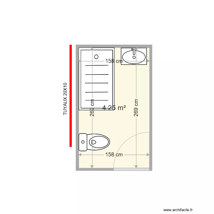 VASSEUR ANNE MARIE . Plan de 