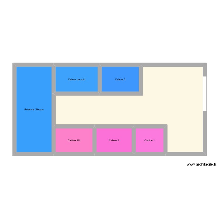 Vente. Plan de 7 pièces et 70 m2