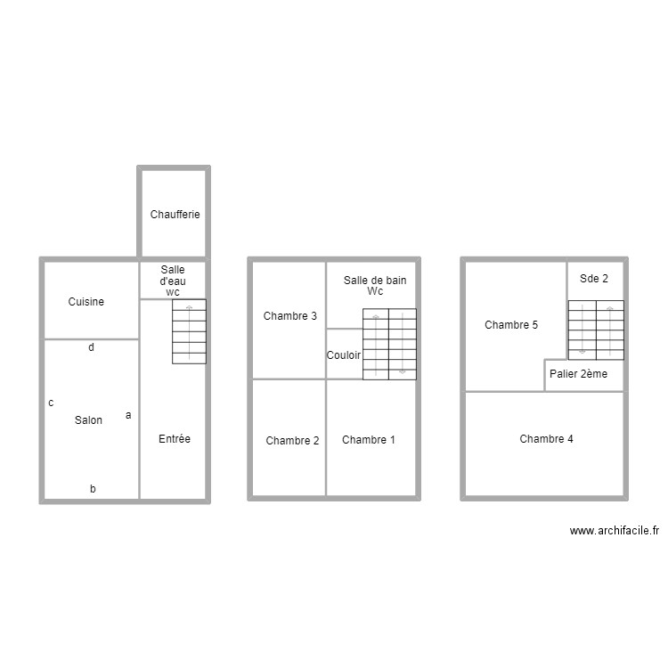 POULDREUZIC BOSSER CONSORTS. Plan de 0 pièce et 0 m2