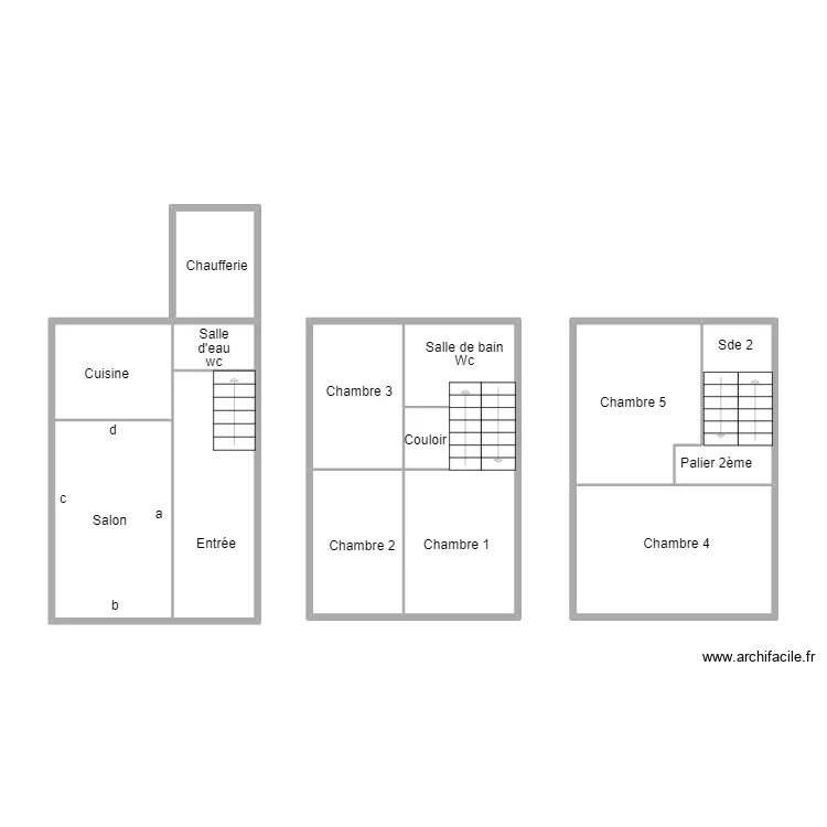 POULDREUZIC BOSSER CONSORTS. Plan de 