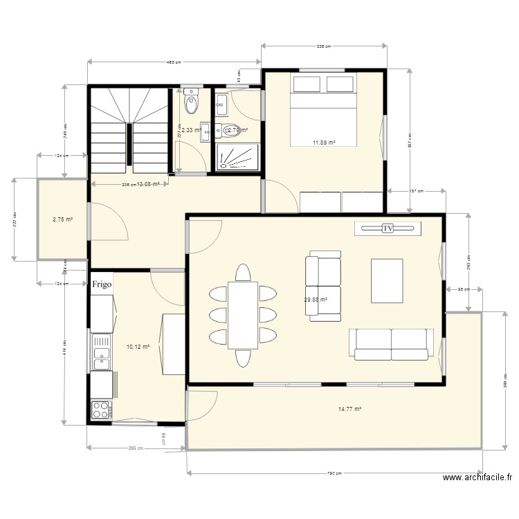 maison 150 m carré. Plan de 0 pièce et 0 m2