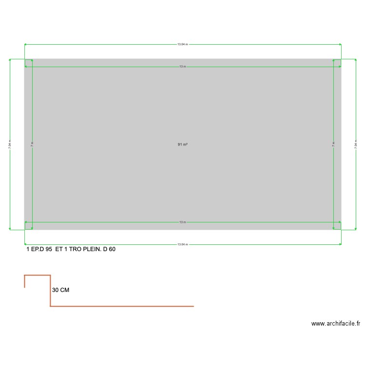 PLAN FERNADEZ NICOLAS TERRASSE. Plan de 0 pièce et 0 m2