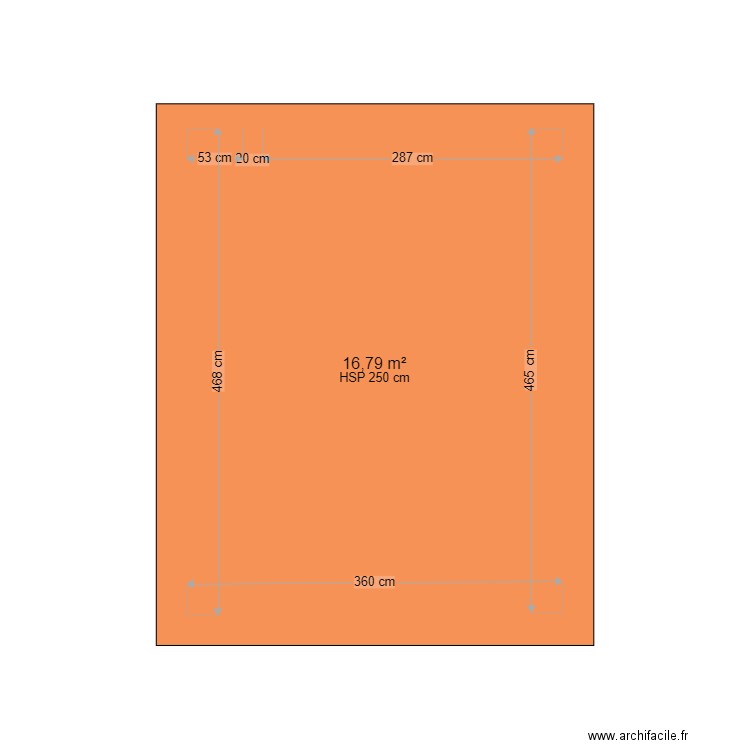 GARAGE. Plan de 0 pièce et 0 m2