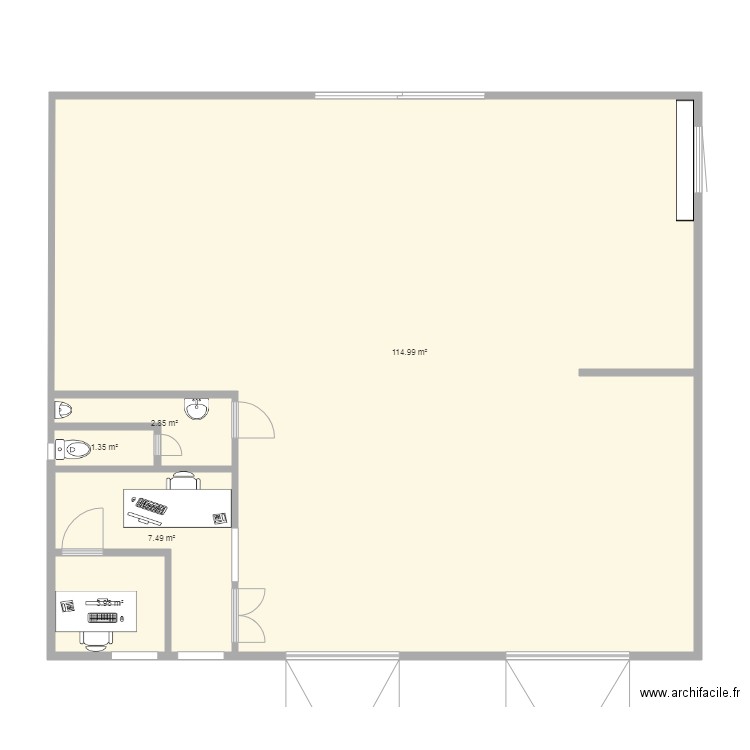 GARAGE. Plan de 0 pièce et 0 m2