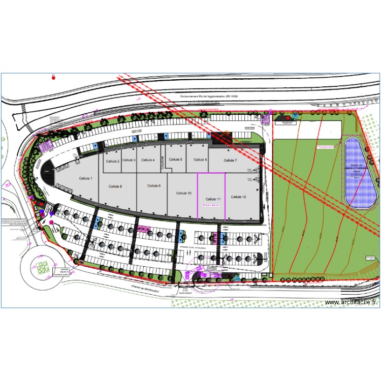 Plan de masse Soyaux. Plan de 0 pièce et 0 m2