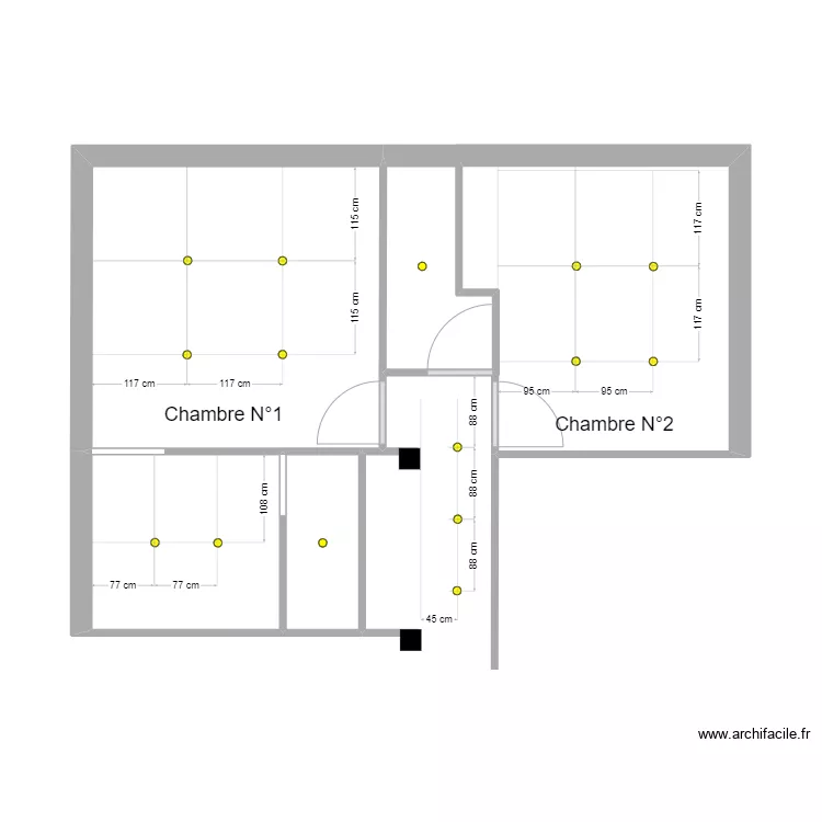 Spots RDC Buzy. Plan de Spots RDC Buzy. Plan de