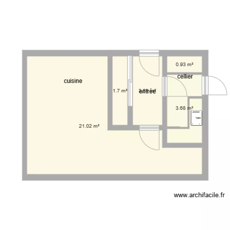 kama entr&eacute;e3. Plan de 