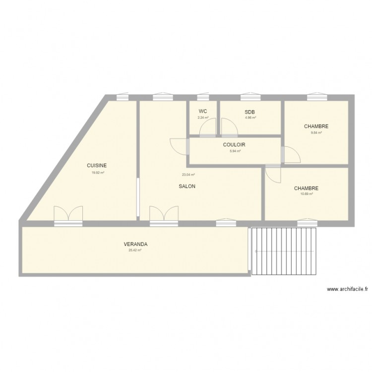 FORISSIER. Plan de 0 pièce et 0 m2