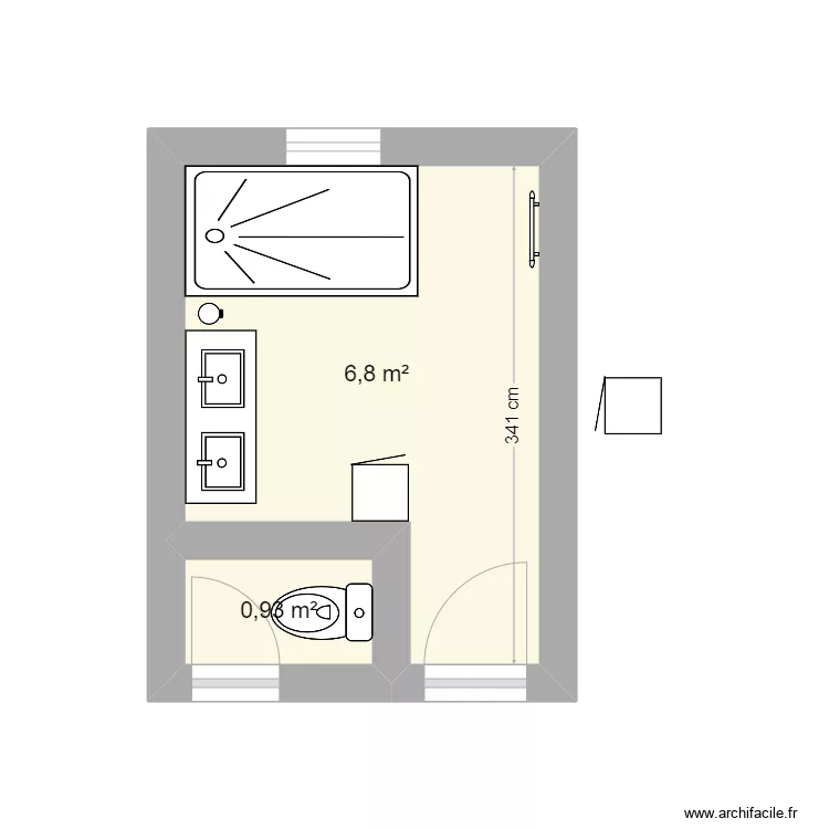 brian et sophie. Plan de 