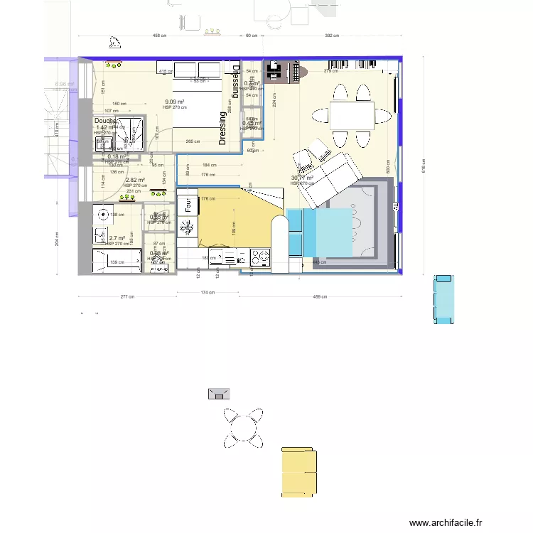Verdun 10 places V19. Plan de 