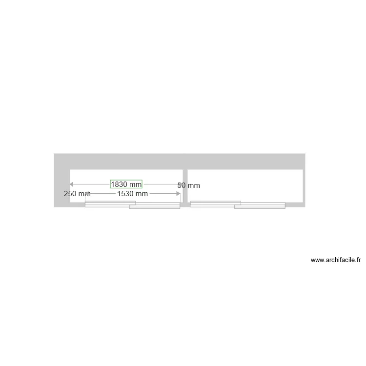 Plan Placard DOUA. Plan de 