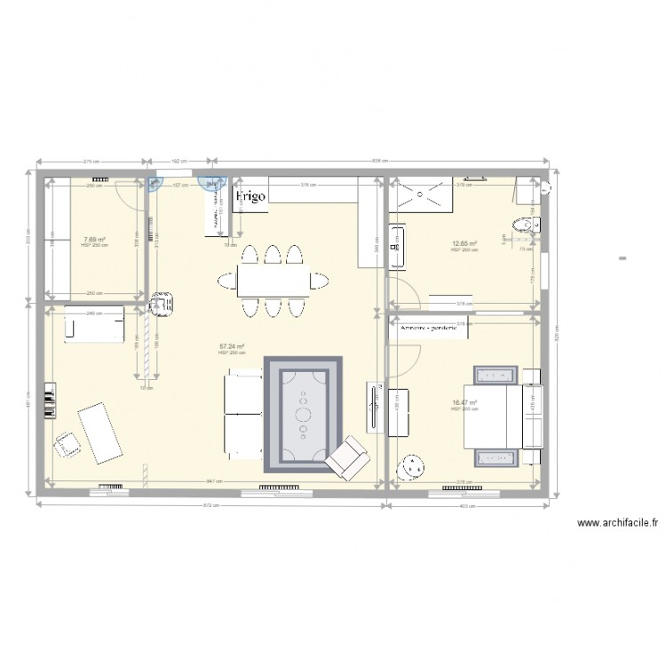 PETITE MAISON  VERSION 4. Plan de 0 pièce et 0 m2