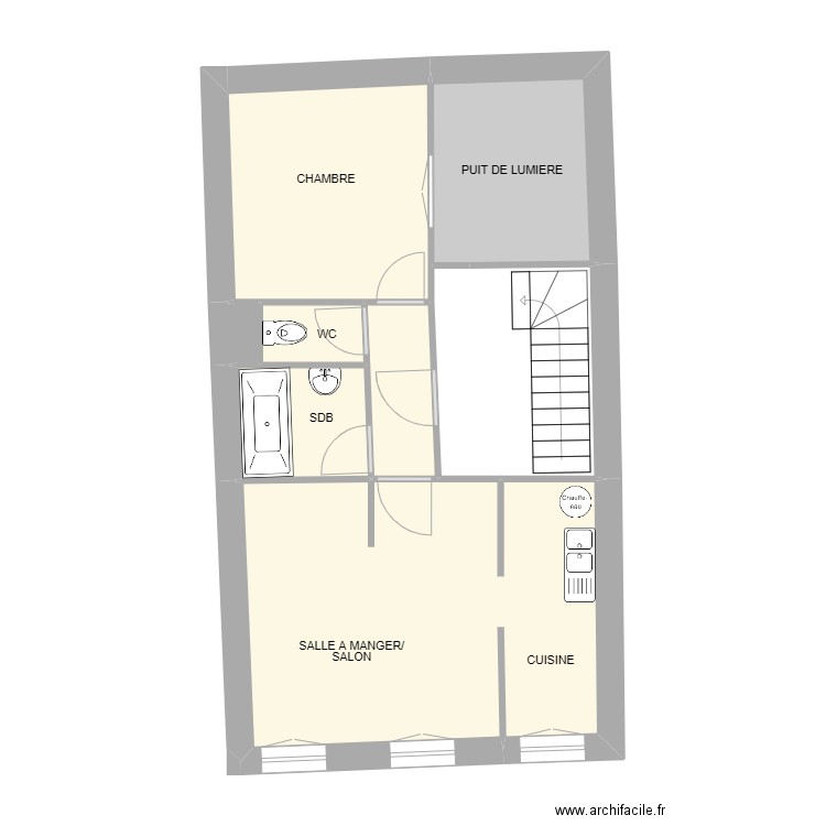 LLUCIA  26 Bis R+1. Plan de 0 pièce et 0 m2