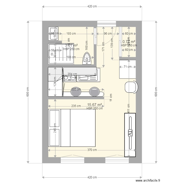 PANAZOL HOTEL. Plan de 0 pièce et 0 m2