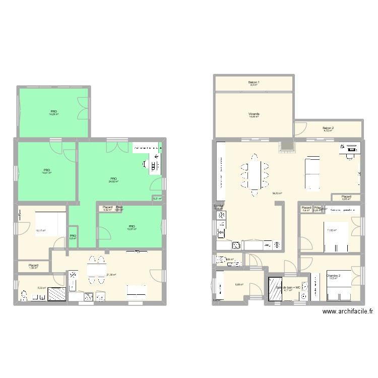 Carcès vie en haut + location en bas V9. Plan de 0 pièce et 0 m2