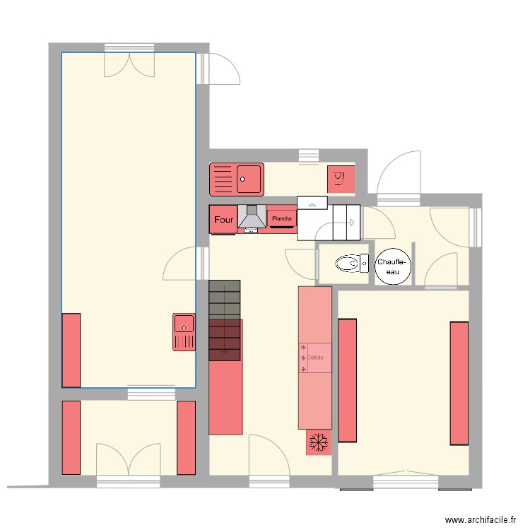 La CLAS Number 1. Plan de 0 pièce et 0 m2