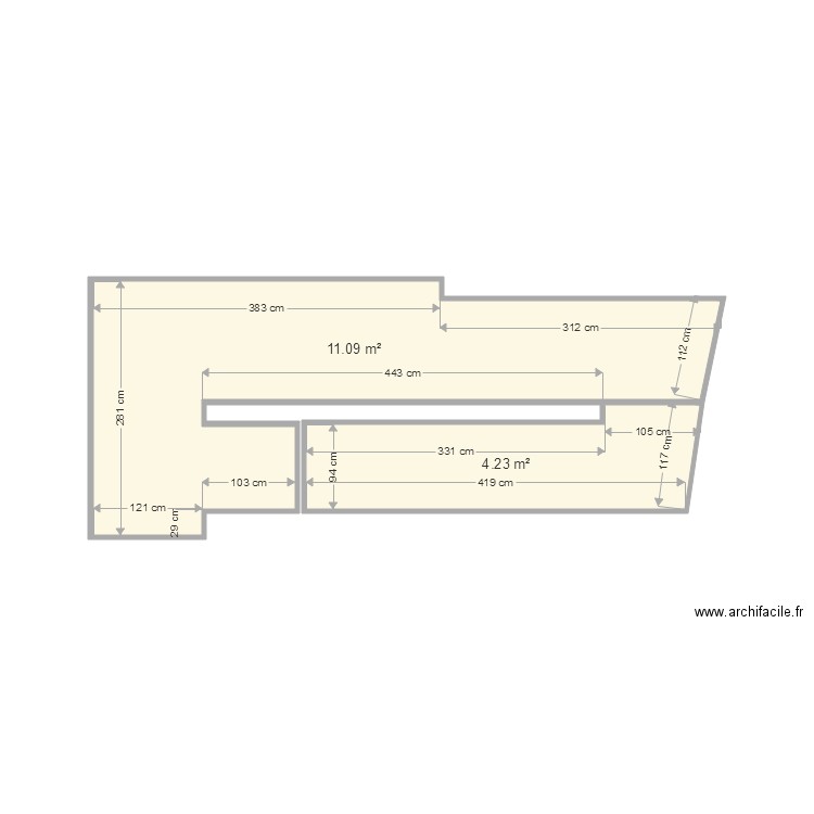 2eme Partie Communes. Plan de 0 pièce et 0 m2