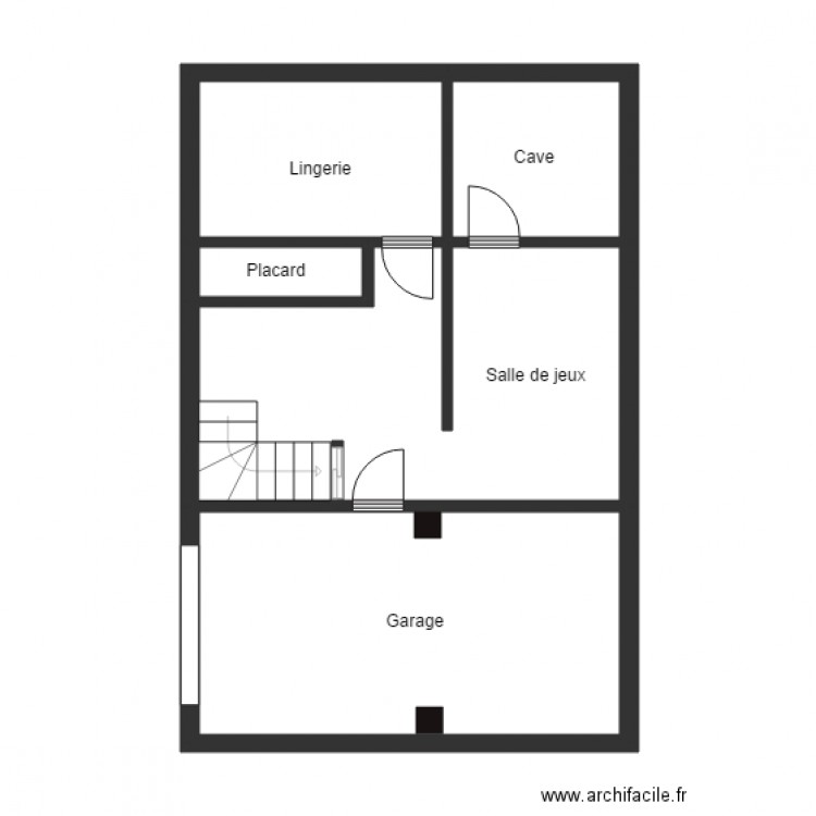 LIEGENT RDC. Plan de 0 pièce et 0 m2