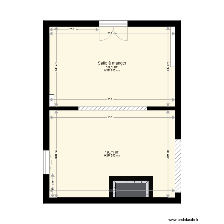 Cuenin. Plan de 0 pièce et 0 m2