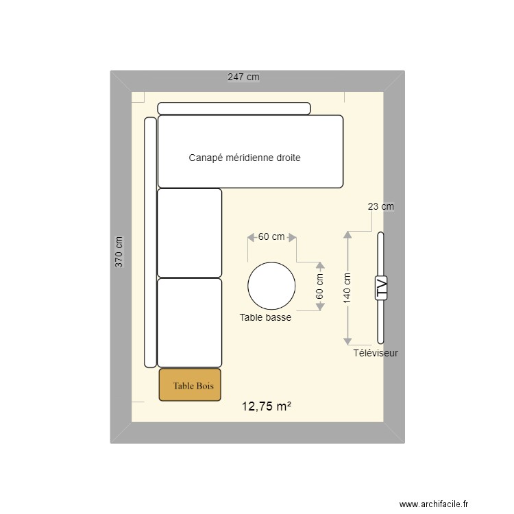 moderne. Plan de 0 pièce et 0 m2
