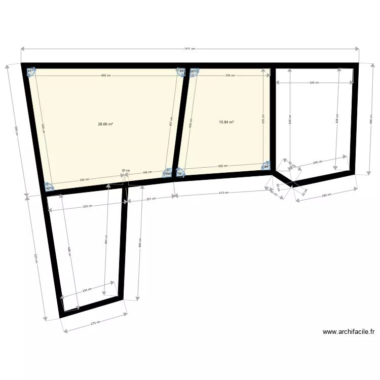 Renesse 322. Plan de 