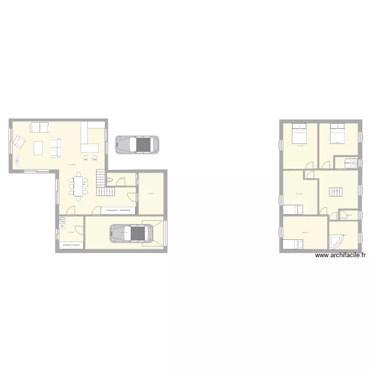 Maison Dolivet. Plan de Maison Dolivet. Plan de