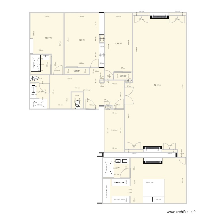 29 crs FR v1. Plan de 0 pièce et 0 m2