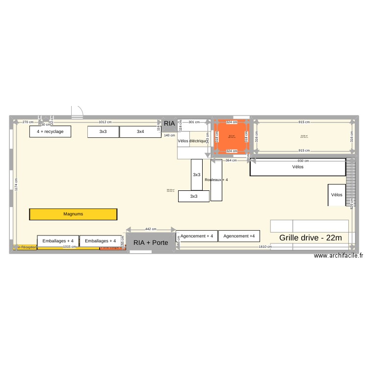 Drive - Proposition 4. Plan de 5 pièces et 352 m2