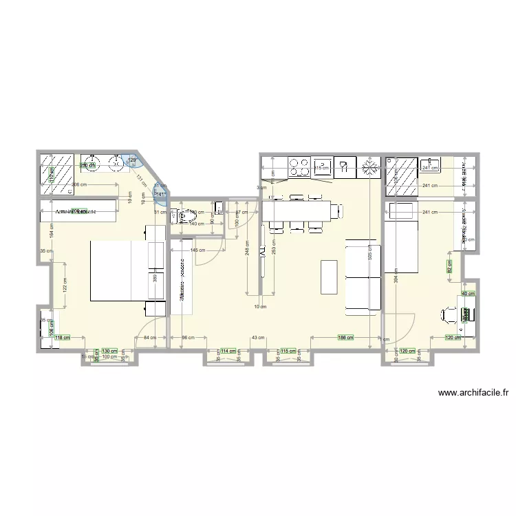 DUVIVIER 1ER ETAGE EN 3P 2. Plan de DUVIVIER 1ER ETAGE EN 3P 2. Plan de