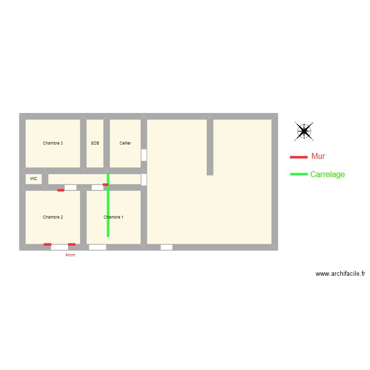 valignat. Plan de 0 pièce et 0 m2