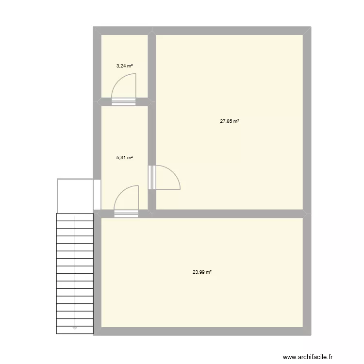 CT FREYMING MERLEBACH. Plan de 4 et 60 m² CT FREYMING MERLEBACH. Plan de 4 et 60 m²