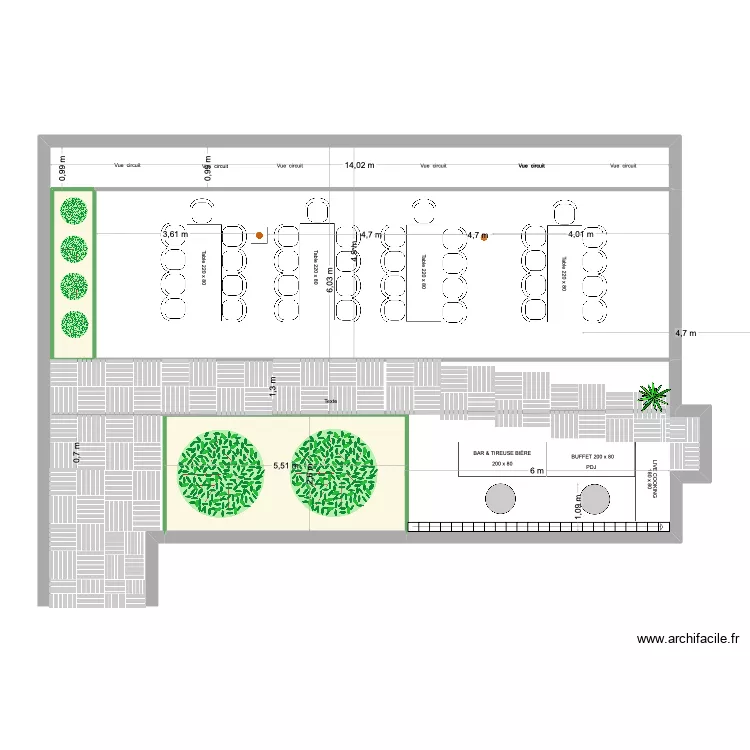 Panorama 3 - CD- 30 ou 35 PAX. Plan de 2  et 18 m²