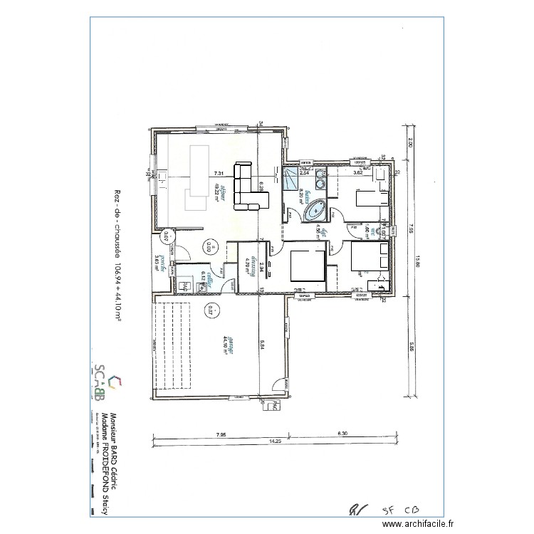 Maison v2. Plan de 0 pièce et 0 m2