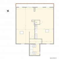 Plan 1er étage ferme