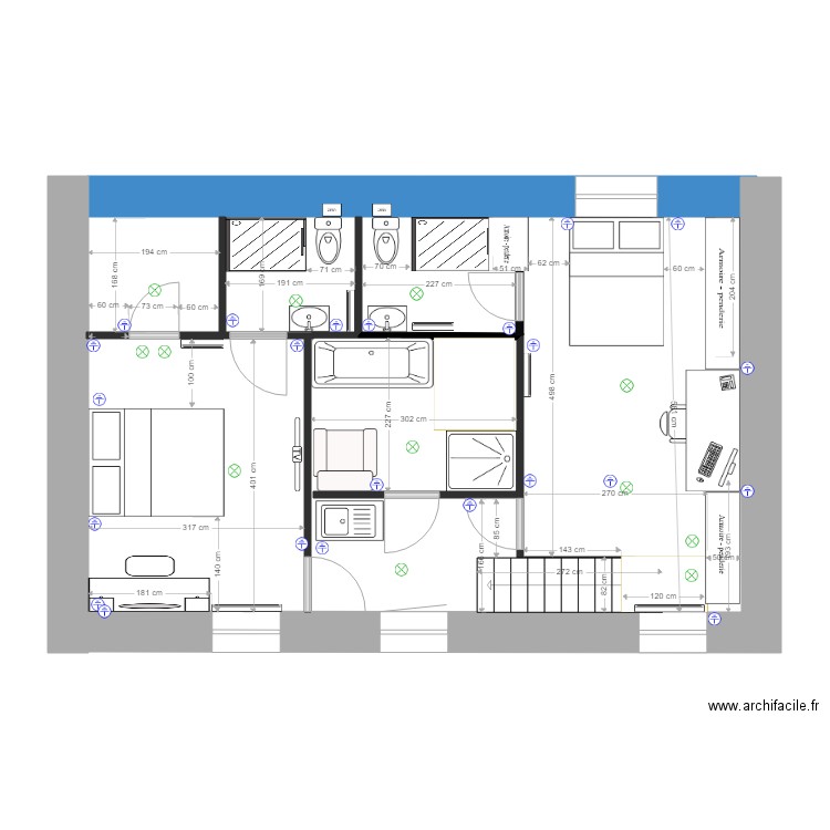 appartement Gournay 202001c. Plan de 0 pièce et 0 m2