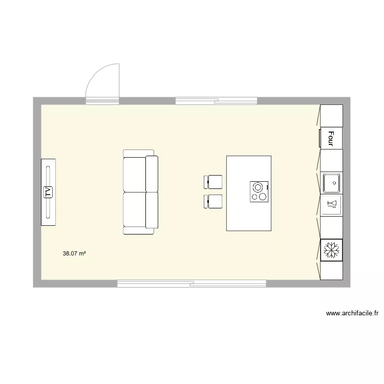 CUISINE BAS. Plan de CUISINE BAS. Plan de