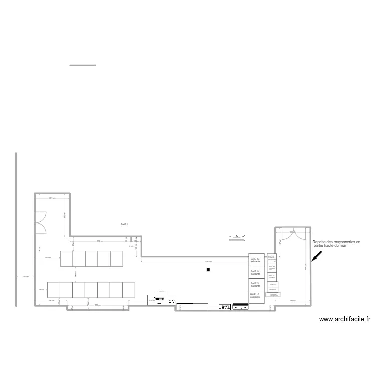 local informatique Forum des Halles essai 2. Plan de 