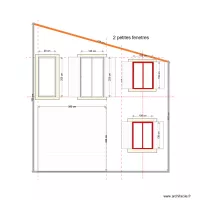 Facade est BATIMENT DP 2021 avec vrai dimensions 2022
