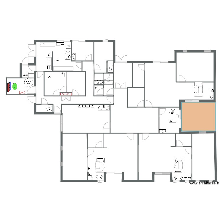 CRECHE. Plan de 0 pièce et 0 m2