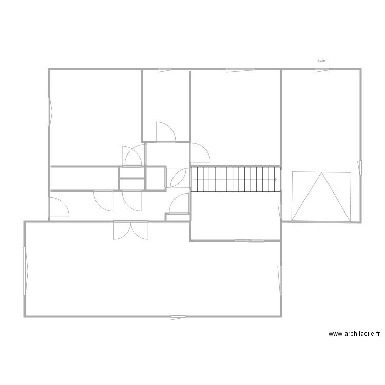 JEANVOINE RDC. Plan de 0 pièce et 0 m2