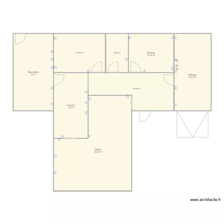 Maison. Plan de Maison. Plan de