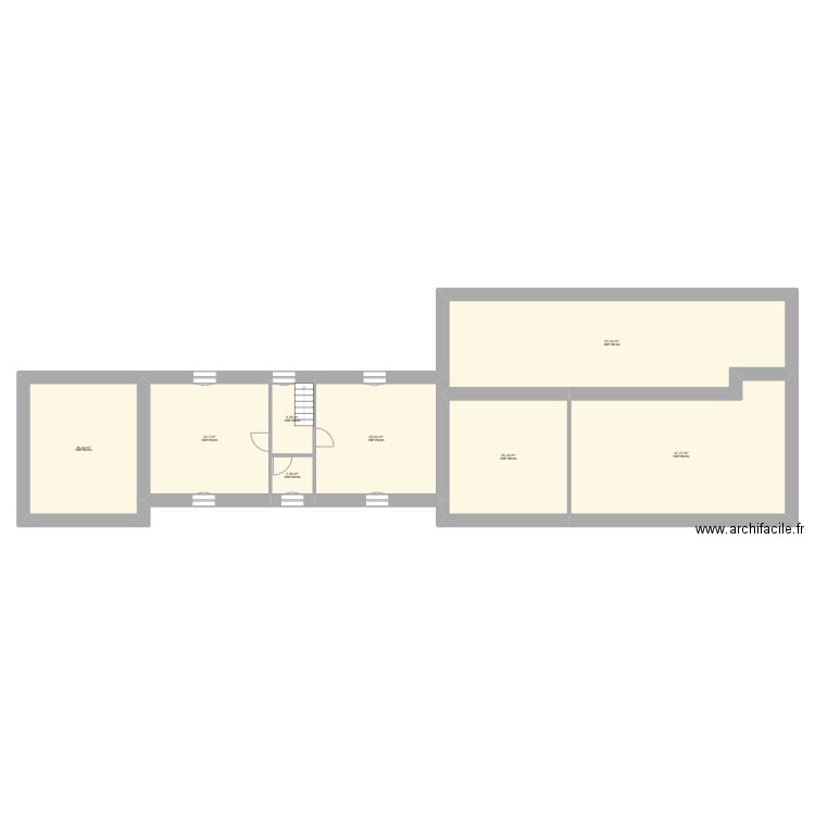 plan projet gite. Plan de 0 pièce et 0 m2