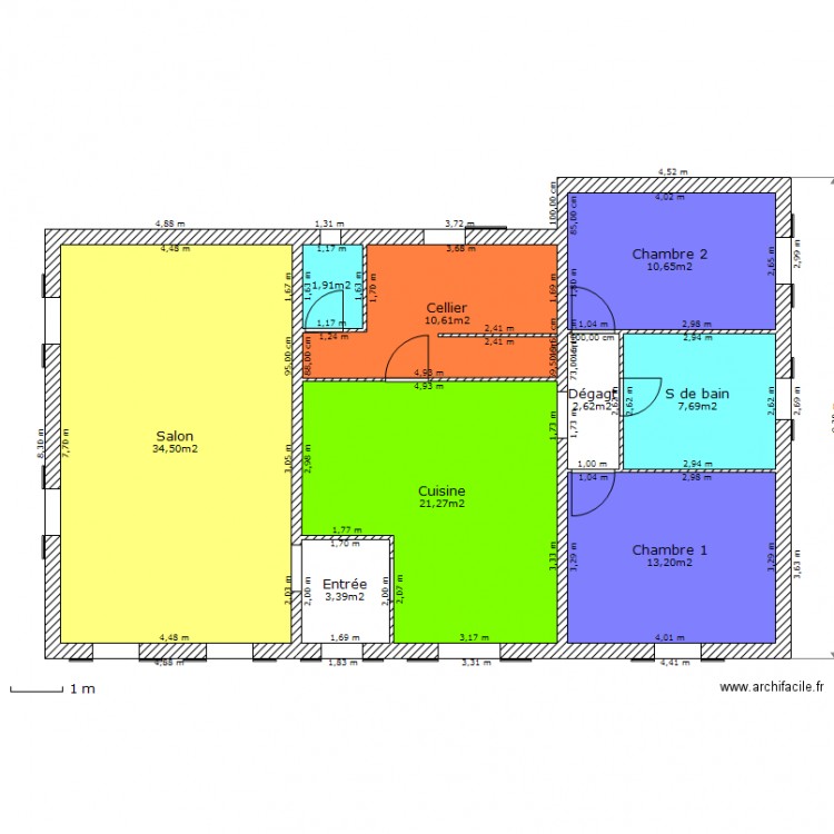 maison-rdc. Plan de 0 pièce et 0 m2