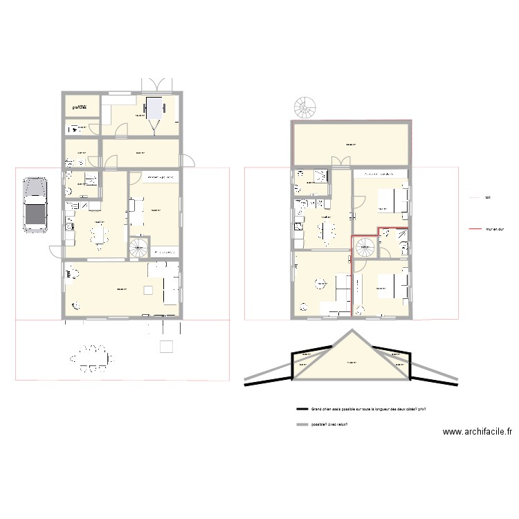 plan définitif 1. Plan de 0 pièce et 0 m2