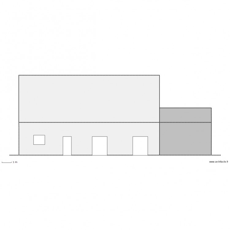 Facade-ouest-stjust1. Plan de 0 pièce et 0 m2