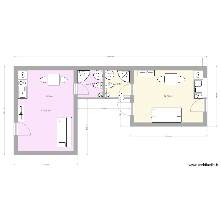 ALI 2. Plan de 0 pièce et 0 m2