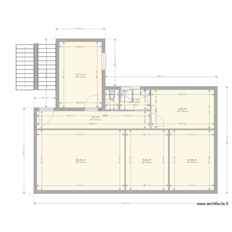 APPARTEMENT SALE modif 3. Plan de 