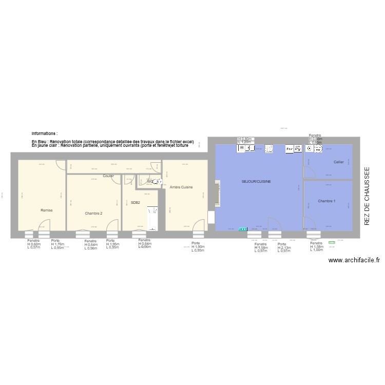 Maison 12 Le Râteau. Plan de 0 pièce et 0 m2