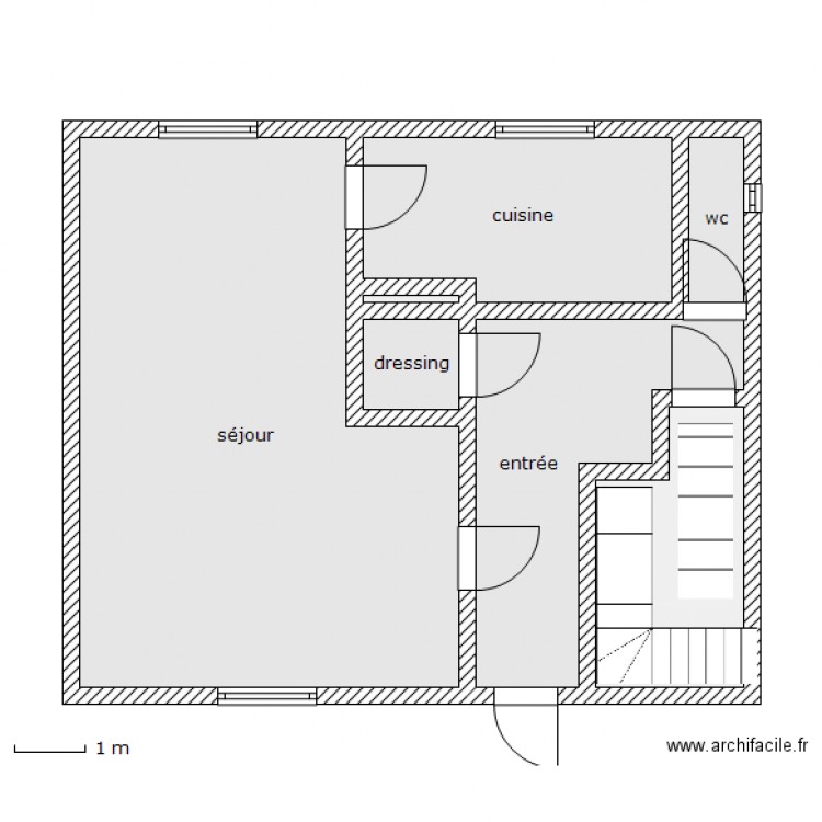 feruy 1er. Plan de 0 pièce et 0 m2